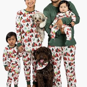 COPY - Burt's Bees Men's Modern Tree Christmas Pajamas